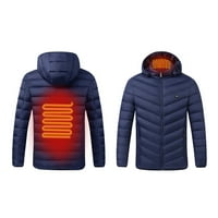 FESFESFES Vanjska grijana jakna za jahanje skijaških ribolovnih kapuljača za muškarce i žene koji naplaćuju