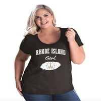 Normalno je dosadno - ženska majica plus veličine, do veličine - Grode Island Girl