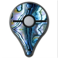Naljepnica kože za Pokemon Go Plus Cover Abalone Aulon morske školjke uzorak Crystal
