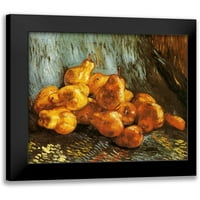 Van Gogh, Vincent Crni moderni uokvireni muzej umjetnički print pod nazivom - kruške