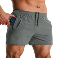 Voguele muške dno su čvrste boje kratke hlače na plaži za kratke kratke hlače vježbanje za plažu na