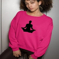 Yoga Silhouette Dukserice -Mage by Shutterstock, Ženska velika
