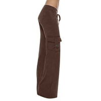 Funicet ženske tegore joge hlača sa džepovima od suštinskog visokog struka za vježbanje čvrstog