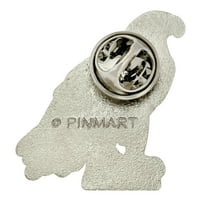Pinmart-ov američki ćelav ćelav orao za životinje Enamel rever pin