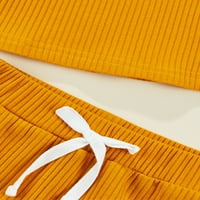 Mialeoley Baby ljetni odjevni set, kratke majice s kratkim rukavima + kratke hlače