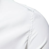 Akiihool dugme dolje majica za muškarce haljina sputa majica za muškarce pola rukava casual vrhovi