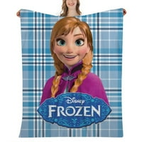 Crtane smrznute djevojke bacaju pokrivač za kauč - nejasno plišano udobno krzneno cvrdnjace super super