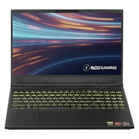 Evoo Gaming 15.6 Laptop, FHD, 120Hz, AMD Ryzen 4800H procesor, NVIDIA GeForce RT 2060, TH Prostornija