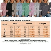 Nove majice kratkih rukava za žene Tuničke labavo pulover vrhove dame Ljeto Loose Basic Tee Tops Lounge