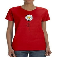 Love Daisy Pozitivna majica srca Žene -Image by Shutterstock, Ženska 5x-velika