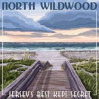 North Wildwood, New Jersey, Scena na plaži