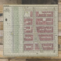Puzzle - Mapa New York Plate G.W. Bromley & Co