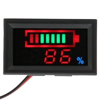 Henmomu Monitor baterije, digitalni LED mjerač baterije za bicikle za automobile