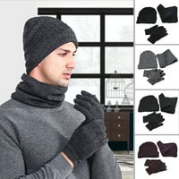 Zimski kaps šal za muškarce sa klinama zaslona osjetljivim na dodirnim zaslonom Topla muških toplotnih