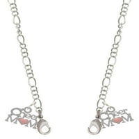 Silvertone Cheer Mama sa ružičastim ogrlica od silverte za silvertu