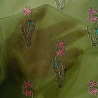 Onoone pamučne svilene tkanine i cvjetni blok otisnuta plovska tkanina bty wide