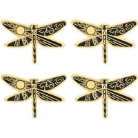 Crtani Dragonfly Brooch Dekora modnog sunčanog mjeseca Dragonfly Revel Pin