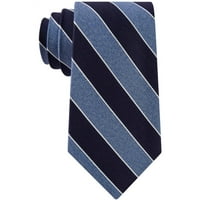 Club Room Mens Stripe samostalna kravata, ljubičasta, jedna veličina