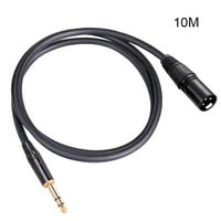 Leke Trs do XLR muške uravnoteženi signal Interconnect kabelski kabel kabela