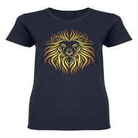 Majica za lav glavu u obliku majice - majica -image by shutterstock, ženska srednja