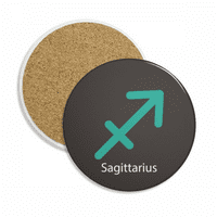 Novembar Decembar Sagittarius Constellation COASTER CUP CUP CHPL TABETOP ZAŠTITA Upijajuća kamena