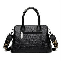 KokoPauntne torbe za ženske torbe na ramenu Luksuzni visokokvalitetni tote kože visoke kapacitete Crocodile