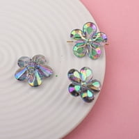 Feildoo akrilni cvjetni čari, šarene akrilne perle privjeske čari za DIY minđuše privjesci za oblikovanje