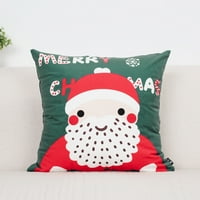 18 Božićni jastuk kauč na razvlačenje, jastuk Božić Božićni kućni dekor Xmas poklon - h
