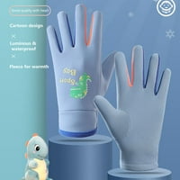 Litie 1Pair Kids Winter Sportske rukavice, vodootporna tkanina otporna na vodu, obloge za oblaganje