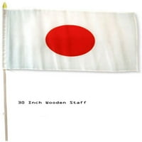 12 X18 Veleprodaja puno Japan zastava zemlje zastava 30 Drveno osoblje