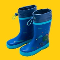 Quearent Little Kid Girls cipele za ovce za djevojke za djevojke Toddler kišne čizme Baby Rain Boots
