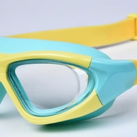 Dječji naočale Dječji i djevojčice ANTIFOGGING Plivanje Naočare Veliki naočare Udobne silikonske uši