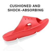 MARC ženske klizačke lagane obnavljaju sandale s lukom podržavaju SBSA2213W crvena veličina 12