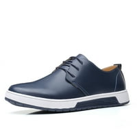 Calceus muns klasične kožne cipele za muškarce čipke UP UP Comfort Oxford cipele plave 10.5