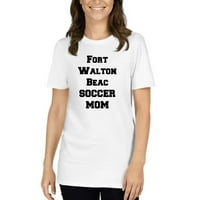 Nedefinirani pokloni 2xl Fort Walton Beac Soccer mama kratkih rukava pamučna majica