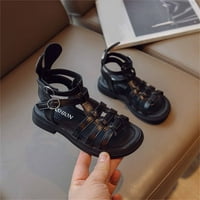 TODDLER Sandale, dječje cipele cipele za djecu za bebe djevojke slatko tkanje izdubljeno neklizajuće