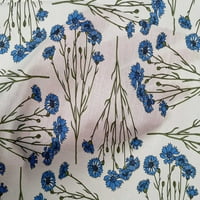 Onuone pamučne kambrične lišće tkanine i cvijeće cvjetno opterećeno zalihe ispisuju šivanje tkanine