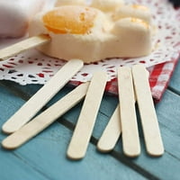 Drveni sladoled Lolly Art Craft Supplies Alati DIY Sladoled štapići za torte Alati za miješanje štapići za palice