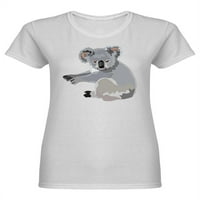 Koala mammalna majica žene -Image by shutterstock, ženska mala