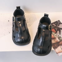 Dječje djevojke Dječje cipele Čvrsto boje ravne bliske noge šuplje sandale gospodo stil sandale dame