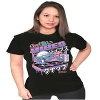 Smurfs Cool Kanji Dobre vibracije DJ ženska majica Dame Tee Brisco Brends S