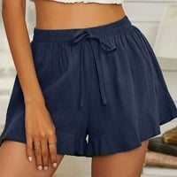Hlače za ženske ležerne ljetne kratke hlače sa visokim kratkim hlačama, kratke hlače Modni znoj kratke