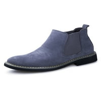 Eloshman Muškarci Haljina COOT Ležerne cipele za gležnjeve klizanje na Chelsea Boots Poslovna neklizajuća