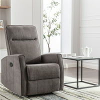 Recliner stolica, minimalizam Priručnik za priručnik sa debelim sjedalima i naslonom za sjedala, klasična