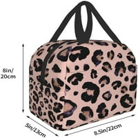 Prilagođene vještice Teksturirane ljubičaste torbe za ručak Žene tople hladnije izolirane kutije za