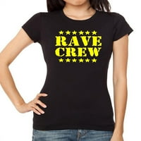 Junior's Rave Crew V Crna majica mala crna