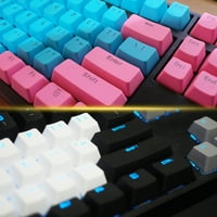 Ključevi za puding Keycaps Postavite OEM Profil ABS za mehanički izgled tastature, tamno plava