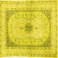 Ahgly Company Machine Persible Pravokutnik Perzijske žute tradicionalne prostirke, 4 '6 '