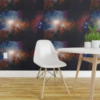 Pozadina komercijalnih razreda 27FT 2FT - Galaktička maglina Galaxy Stars Vanjski prostor Šarene tradicionalne tapete od kašičice