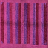 Ahgly Company Indoreni pravokutnik Sažetak ružičaste moderne prostirke, 4 '6'